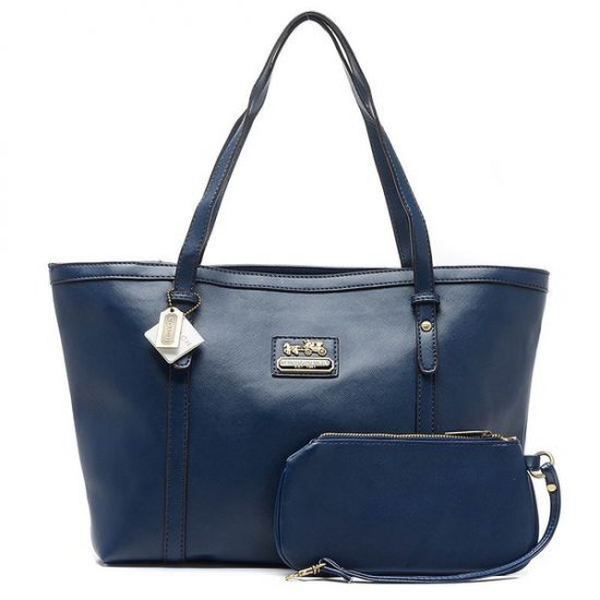 Coach City Large Blue Totes CBZ | Women